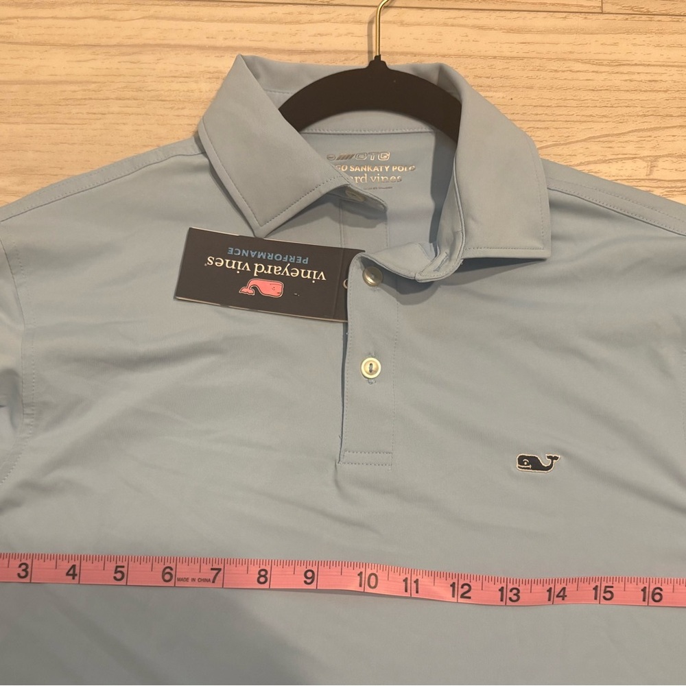 New with Tags! Men’s Vineyard Vines Sankaty Performance Polo - Picture 4 of 5